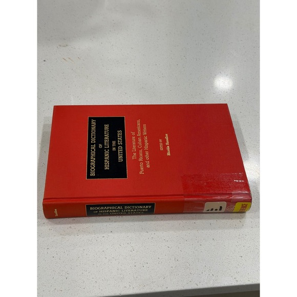 Biographical Dictionary of Hispanic Literature in the United States Kanellos Red - Picture 4 of 14